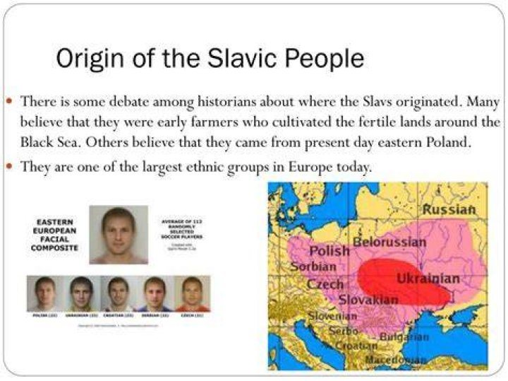 Who are considered Slavic?