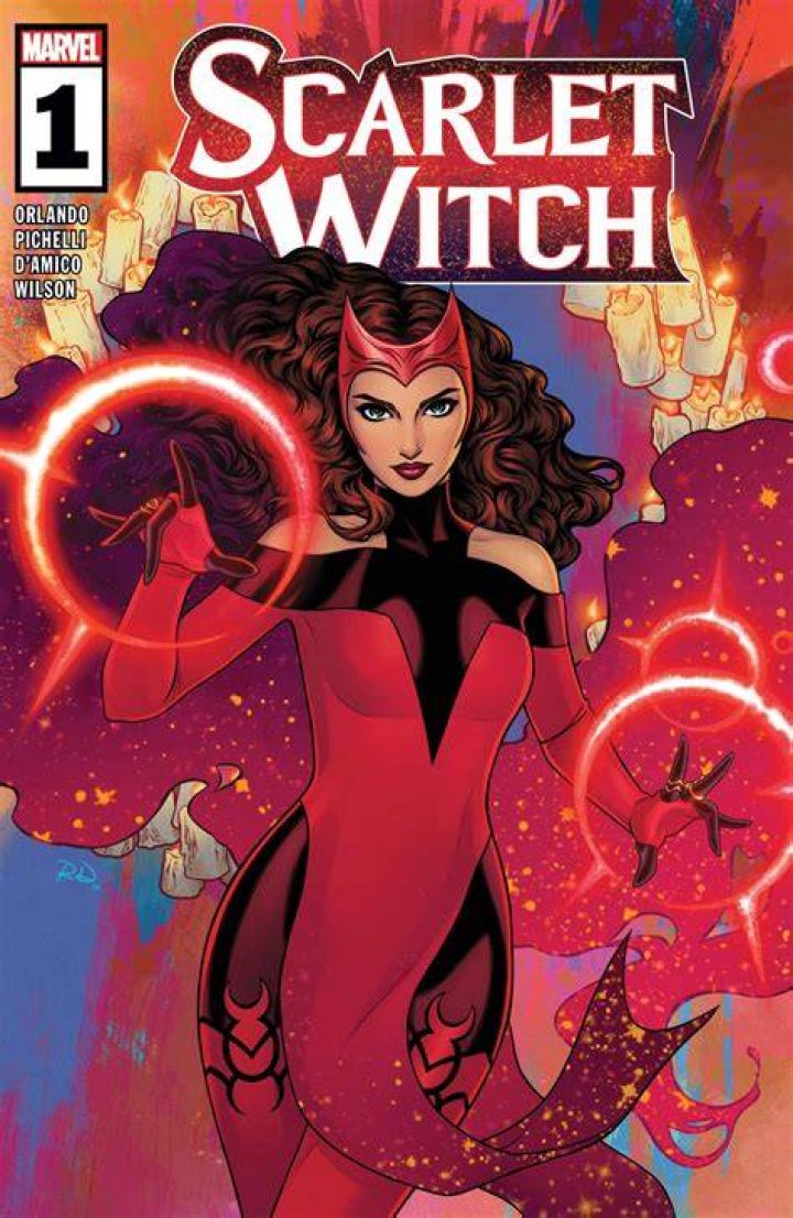 Who did Scarlet Witch sleep with in the comics?