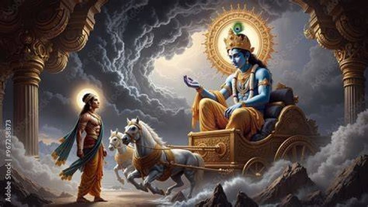 Who gifted chariot to Arjun?
