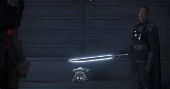 Who had a black lightsaber?