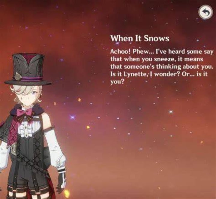 Who has a crush on Aether?