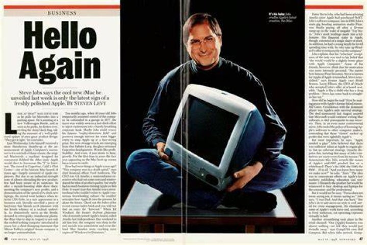 Who invested in Apple in 1997?