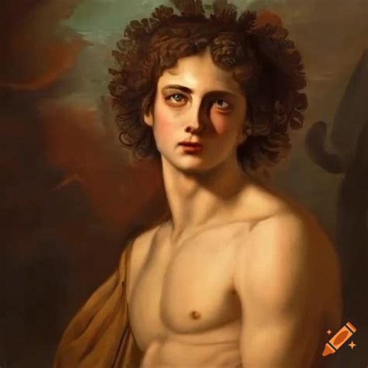 Who is the god of male beauty?