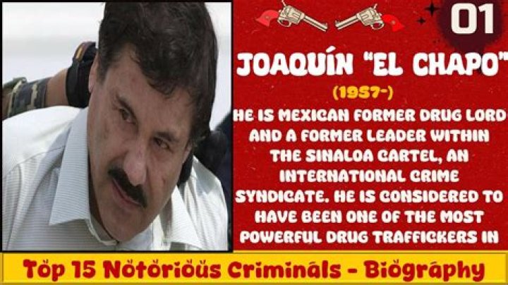 Who is the most powerful drug lord?