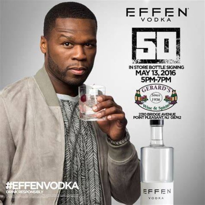 Who owns Effen Vodka?