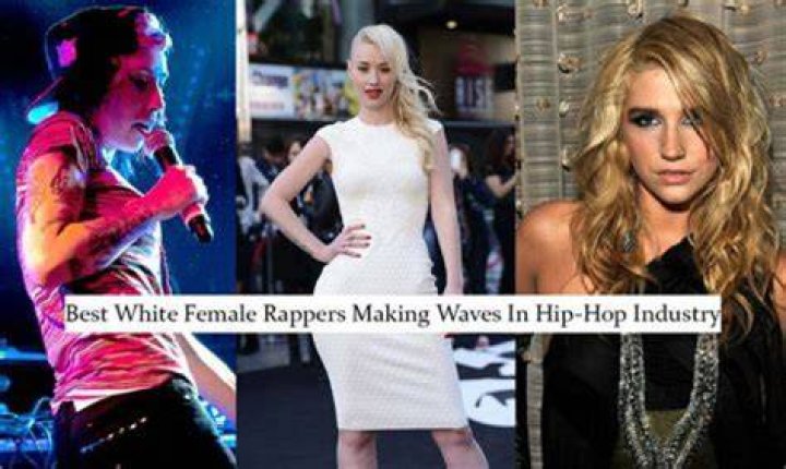 Who was the first white female rapper?