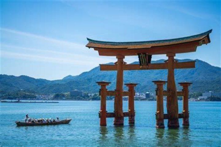 Why are torii gates in water?