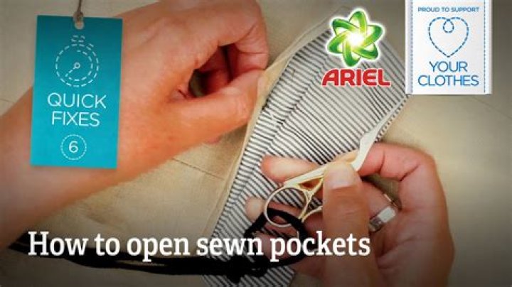 Why are women's pockets sewn shut?