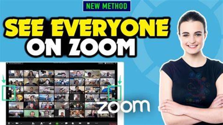 Why can I only see 25 participants on Zoom?