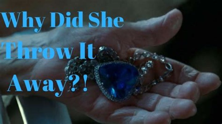 Why did Rose throw the diamond?