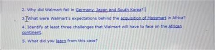 Why did Walmart fail in Germany Japan and South Korea?