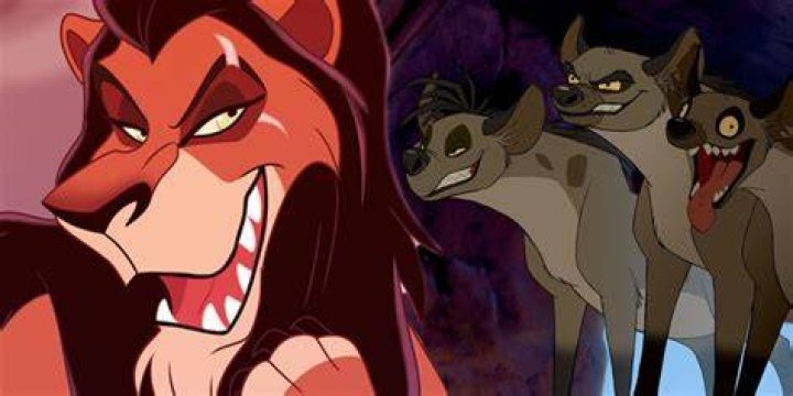 Why do hyenas fear male lions?