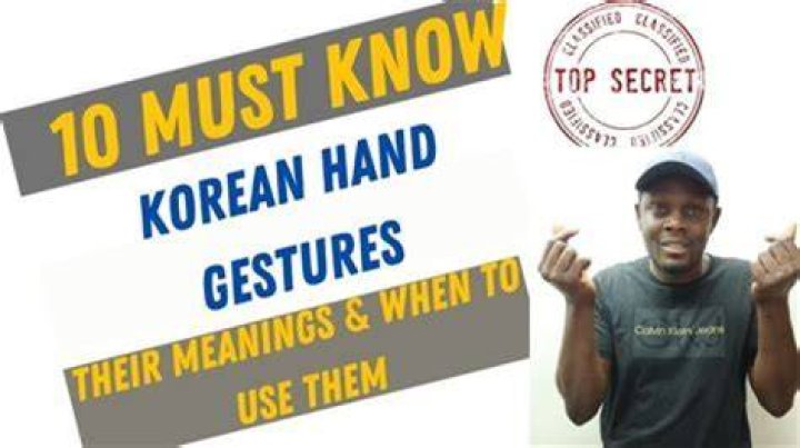 Why do Koreans beg with rubbing hands?