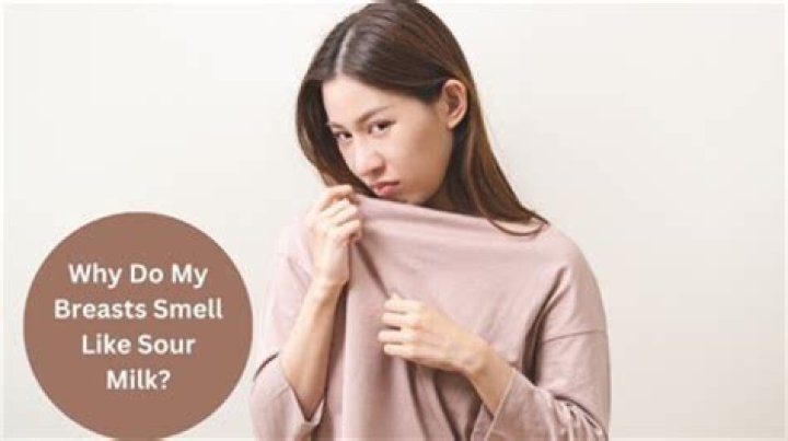 Why do my clothes smell like sour milk?