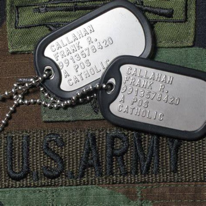 Why do soldiers wear dog tags?