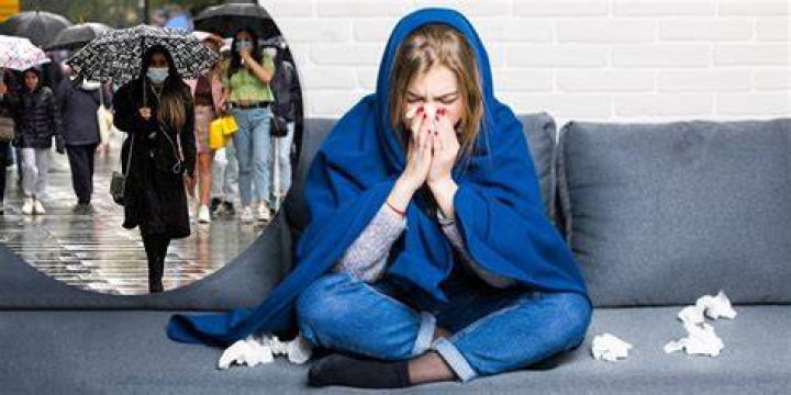 Why do we get sick in the rain but not in the shower?