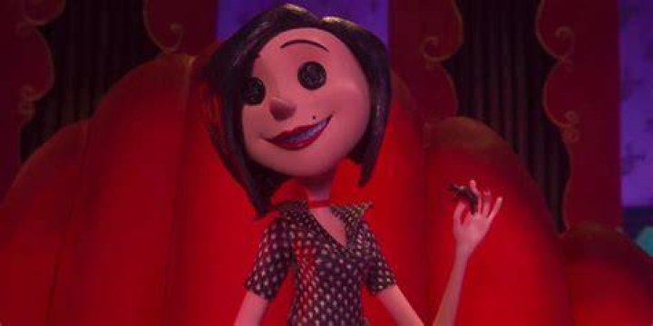 Why does Coraline's other mother have button eyes?