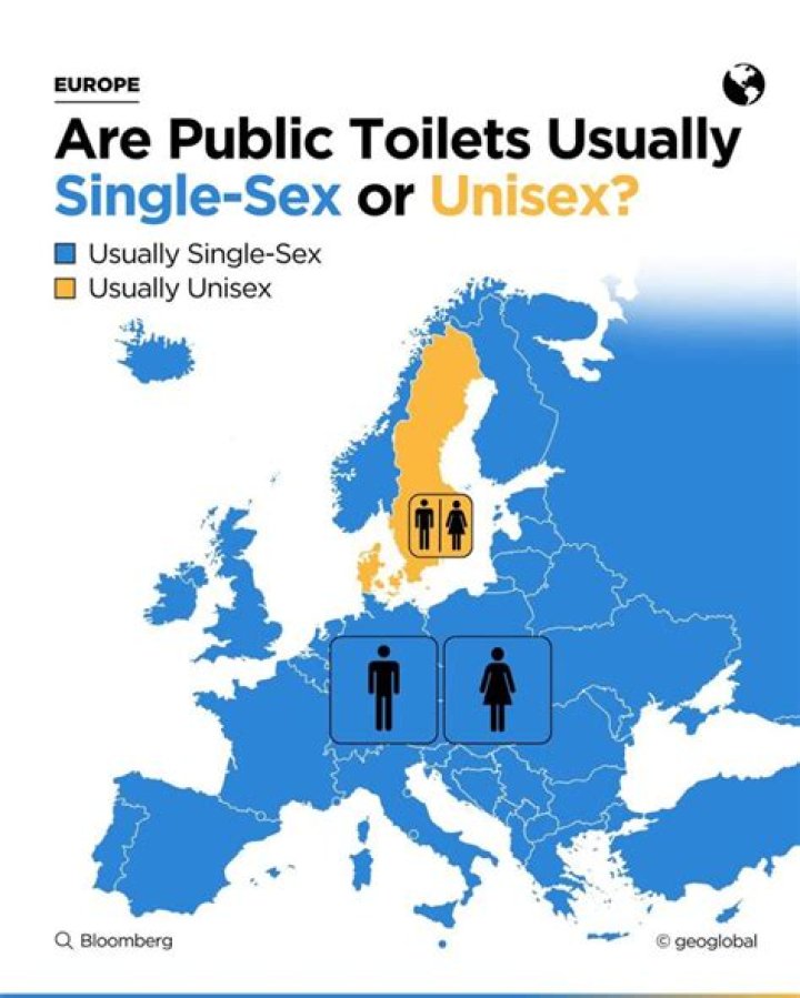 Why does Europe have two toilets?