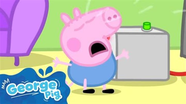 Why does George Pig cry so much?