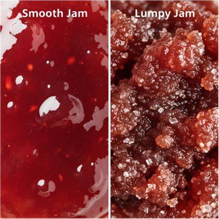 Why does homemade jam go sugary?