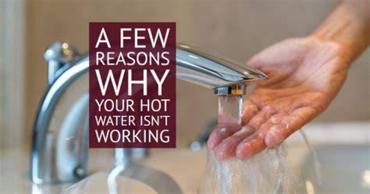 Why is hot water working but not heating?