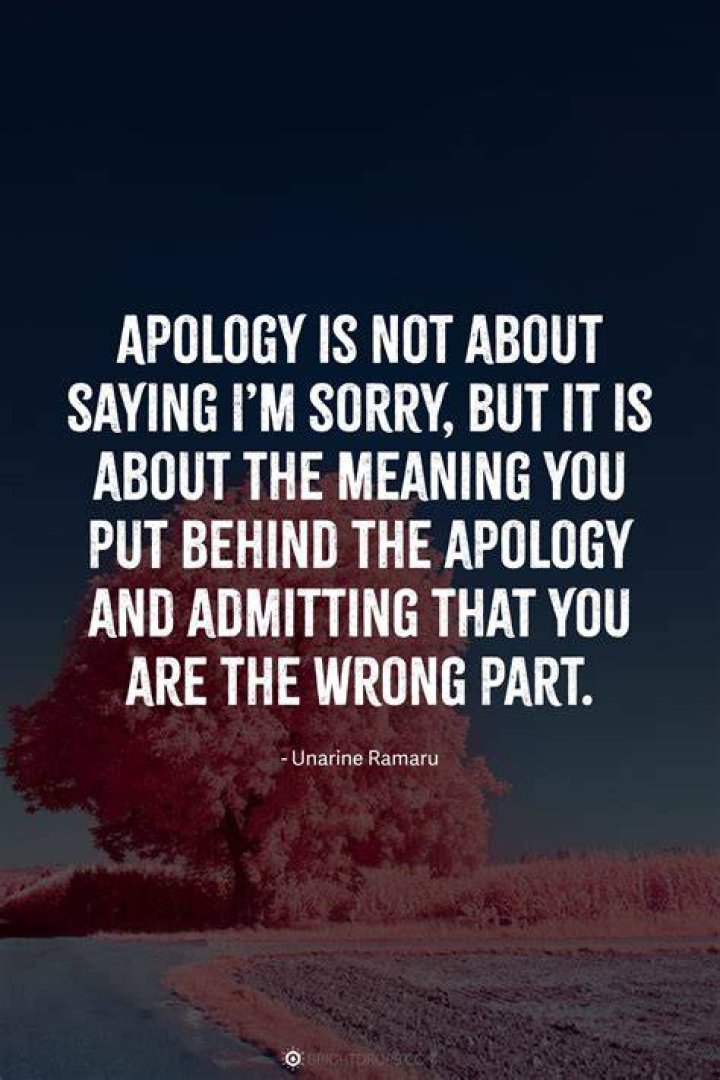 Why is it annoying when someone keeps apologizing?