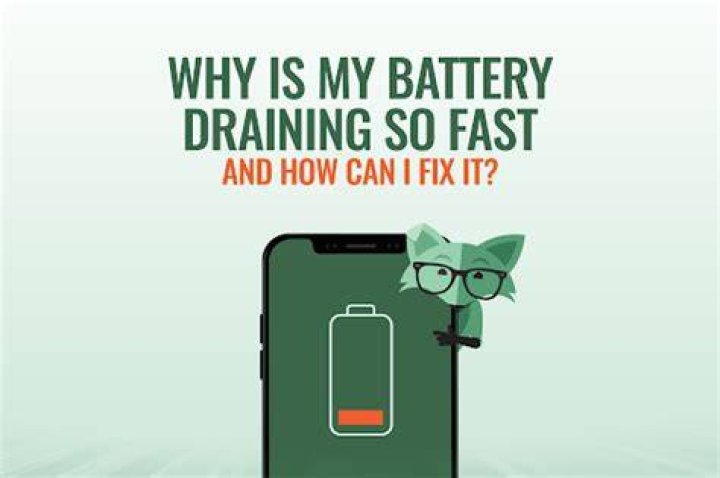 Why is my battery health draining so fast?