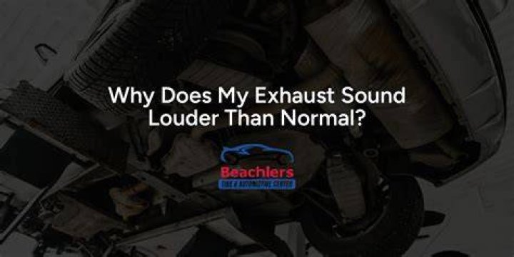 Why is my engine louder than my exhaust?