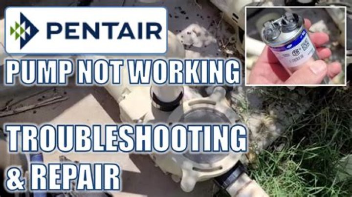 Why is my water pump humming but not working?