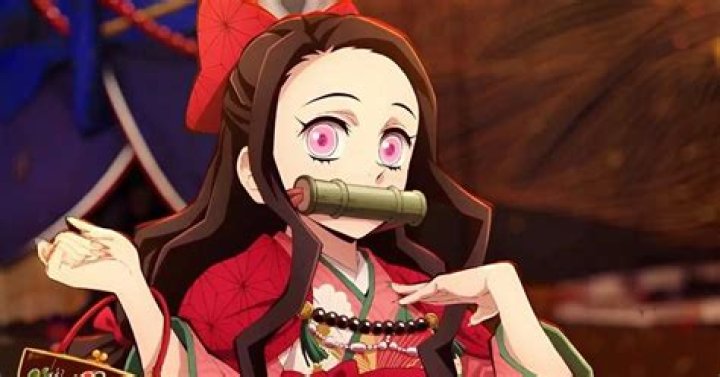 Why is Nezuko's hair red?
