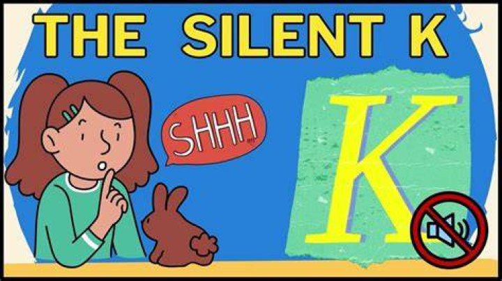 Why is the K in Know silent?