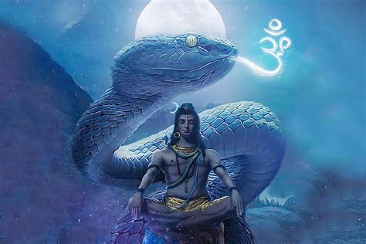 Why Lord Shiva wear snake in his neck?