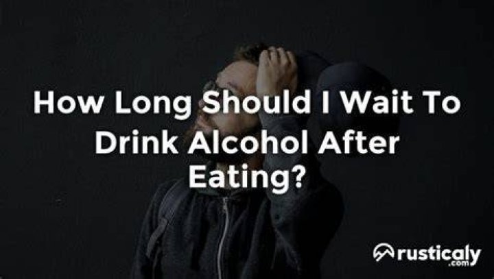 Why should you wait 30 minutes to drink after eating?