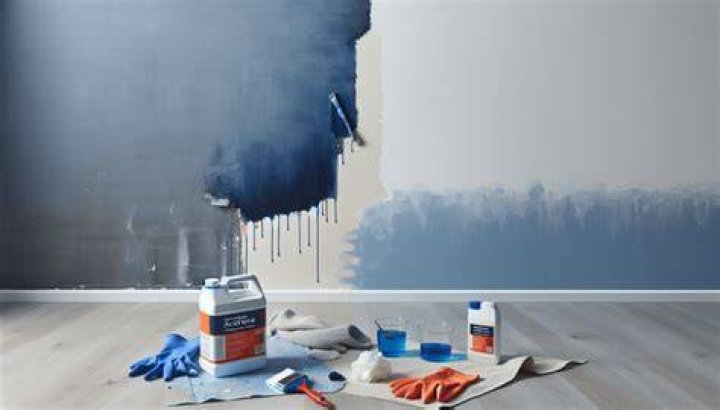 Will acetone dissolve latex paint?