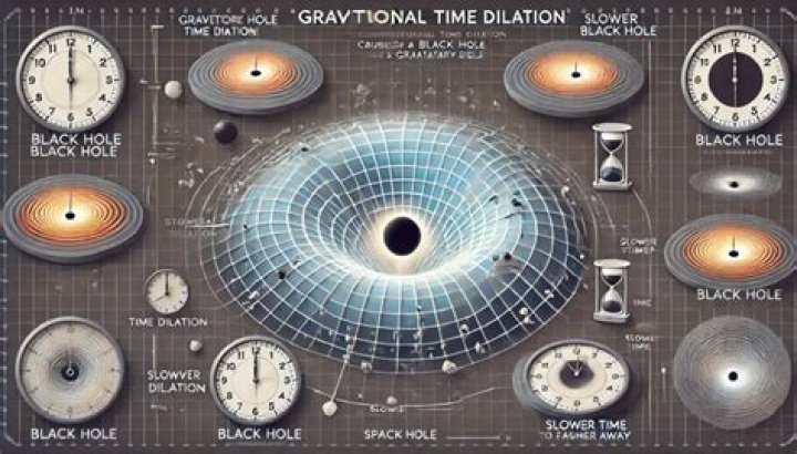 Would you age slower near a black hole?